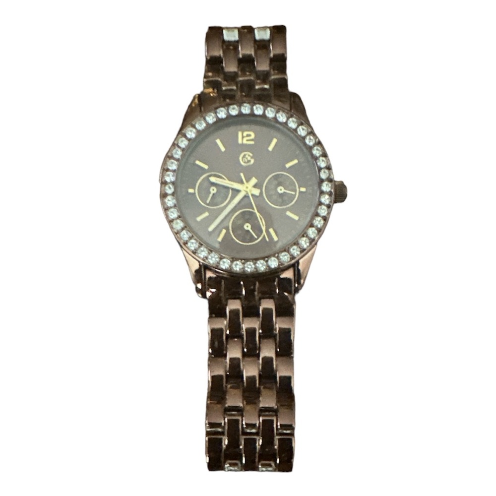 *HOST PICK* NWOT GEORGE Women’s Bejeweled Round Face Bracelet Watch